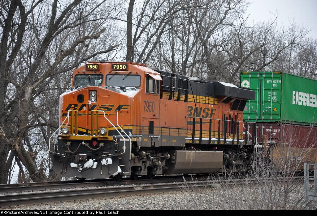 Tied down stack train